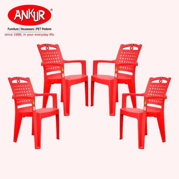 ANKUR Comfy Plastic Cafeteria Chair