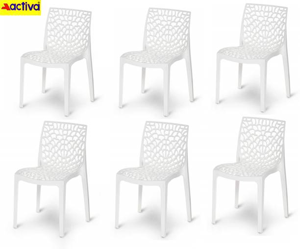 ACTIVA Spider Designer Web for Home & Office Plastic Outdoor Chair