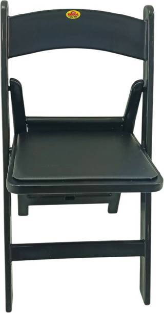 NP NATIONAL Since 1952 Premium Foldable Plastic Chair with Comfortable Cushion Plastic Outdoor Chair