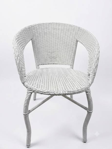 furnitureflix Furnitureflix- Balcony, Garden & Outdoor Furniture Set | Synthetic Wicker Chair Metal Outdoor Chair