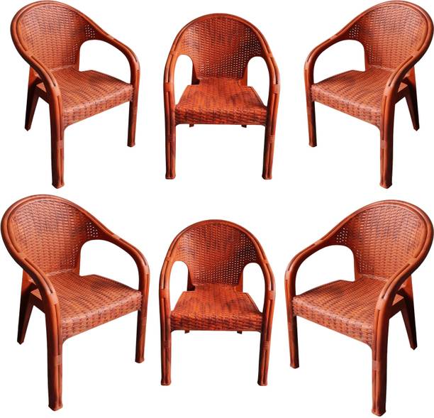 TrendyLivings Sizz Plastic Chair for Home, Garden Plastic Outdoor Chair