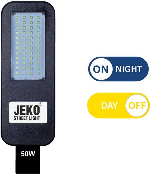 Jeko 50W LED Sensor Street Light | IP65 Waterproof Outdoor Motion Sensor Lamp (Pack of 1) Street Light Outdoor Lamp
