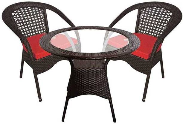 Canovile Cane Table & Chair Set