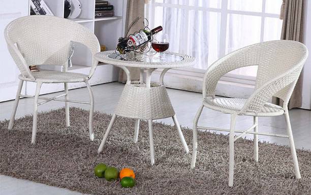 RAIOBJECT RAIOBJECT OUTDOOR/BALCONY/GARDEN/TERRACE TABLE CHAIR SET Metal Outdoor Chair