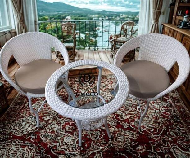 HOLYSOUL Metal Table & Chair Set