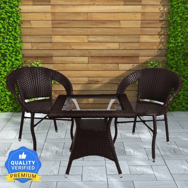 Flipkart Perfect Homes Cane Table & Chair Set