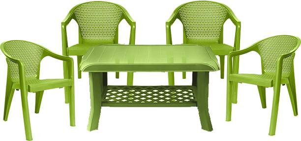 Binani Plastic Table & Chair Set
