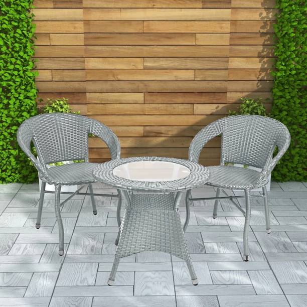 BRISHI Cane Table & Chair Set