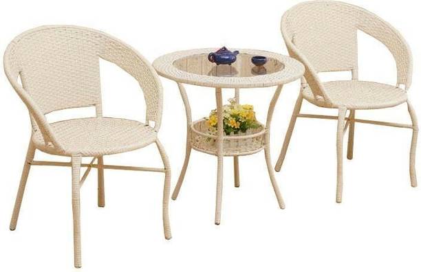 Aadya Craft Synthetic Fiber Table & Chair Set