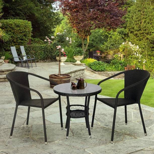 Jiomee Furniture Metal Table & Chair Set