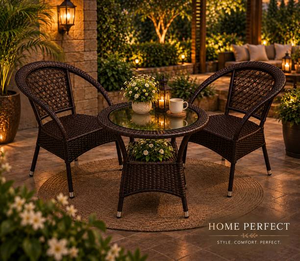 Home Perfect Metal Table & Chair Set