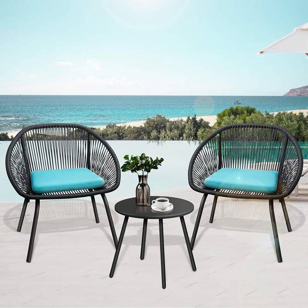 Jiomee Furniture Metal Table & Chair Set