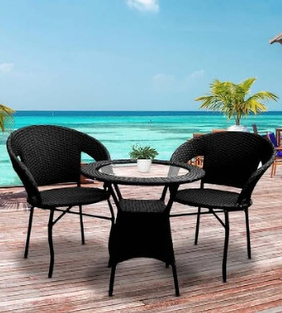 MS KANTI FURNITURE Metal Table & Chair Set