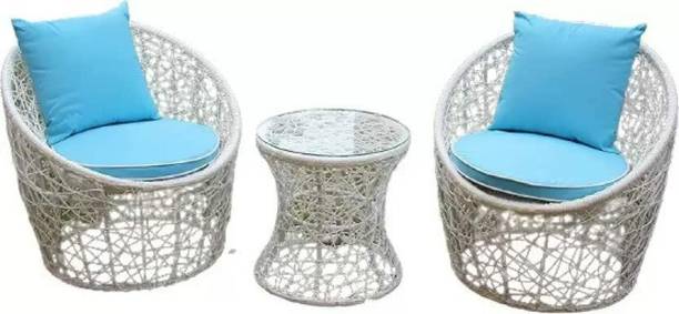 WildMonk Synthetic Fiber Table & Chair Set