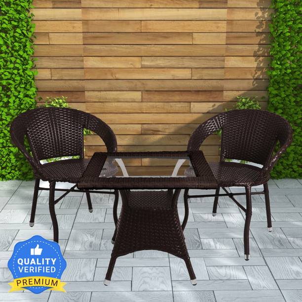 BRISHI Cane Table & Chair Set