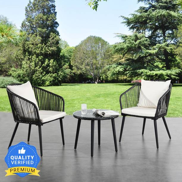 BRISHI Cane Table & Chair Set