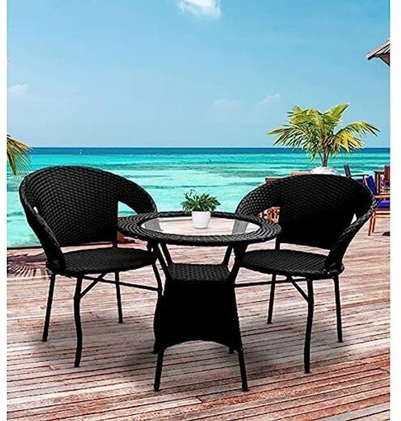 HOLYSOUL Metal Table & Chair Set
