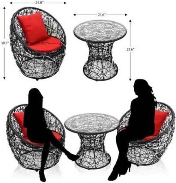 A I G Metal Table & Chair Set