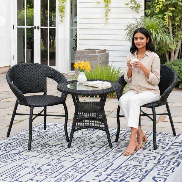 DEVOKO Metal Table & Chair Set