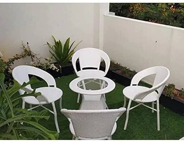 Baani Craft Metal Table & Chair Set
