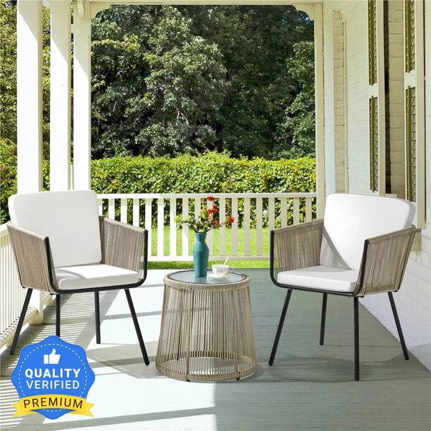 BRISHI Cane Table & Chair Set