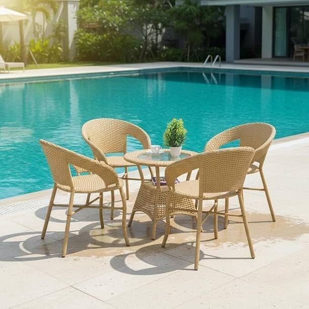 LOCCUS Metal Table & Chair Set