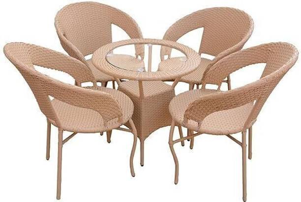 Baani Craft Metal Table & Chair Set
