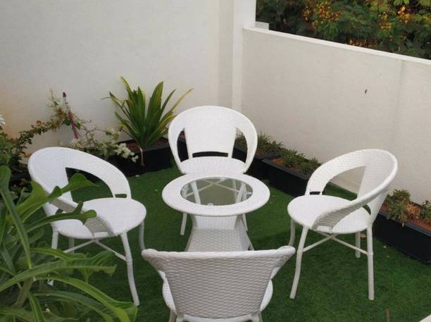 WildMonk Metal Table & Chair Set