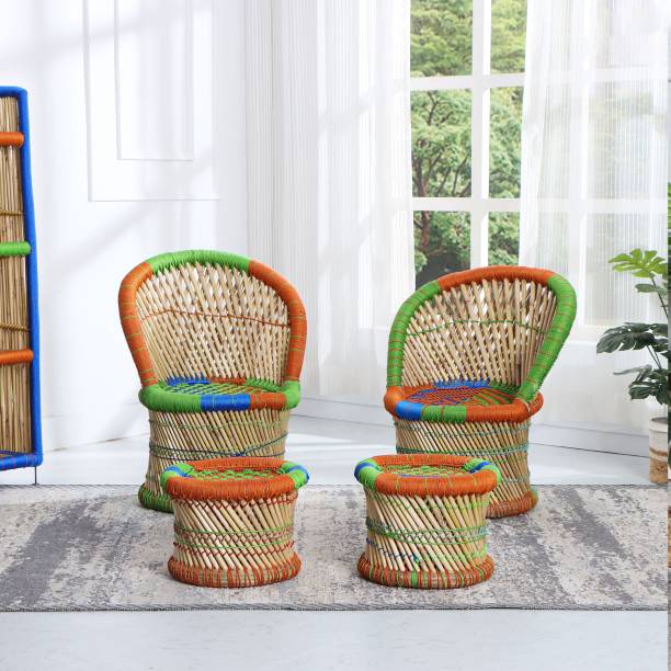 FurniGully Bamboo Table & Chair Set