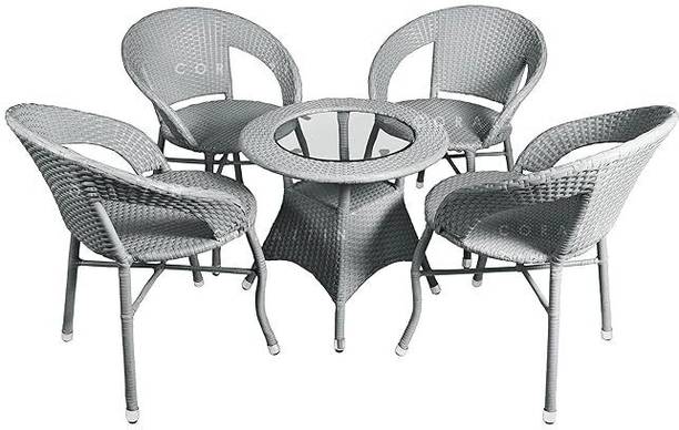 pm craft Cane Table & Chair Set