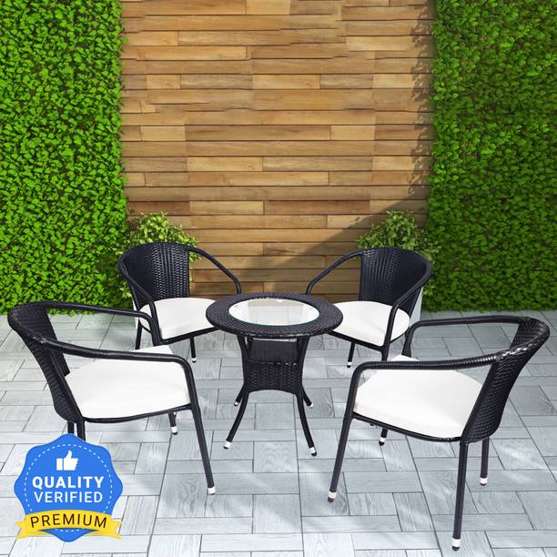 BRISHI Cane Table & Chair Set