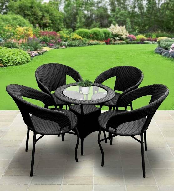 Aadya Craft Synthetic Fiber Table & Chair Set