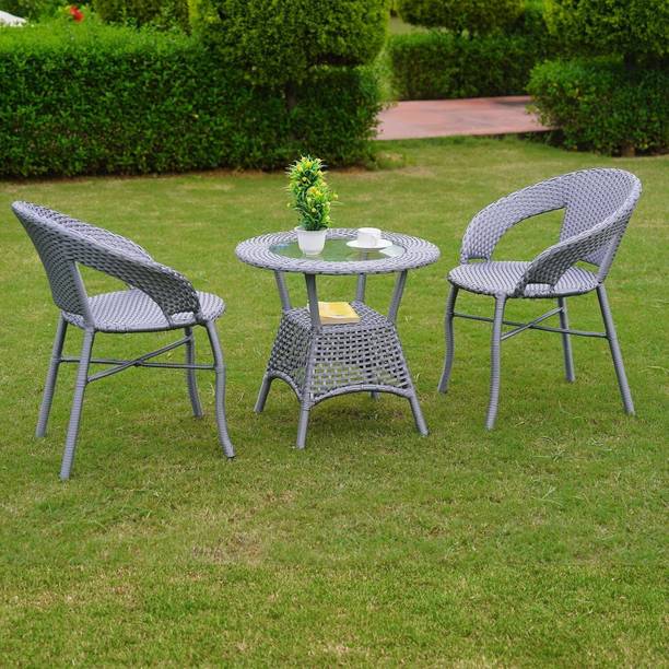 DEVOKO Metal Table & Chair Set