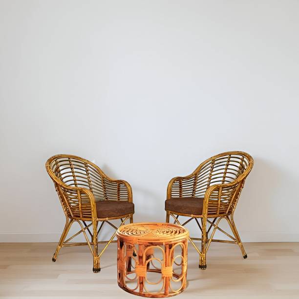 QUEES Cane Table & Chair Set