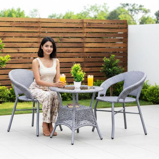 DEVOKO Metal Table & Chair Set