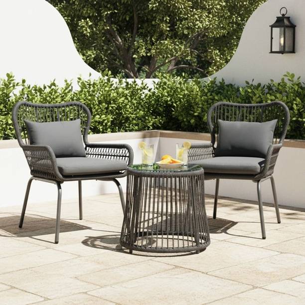 DEVOKO Metal Table & Chair Set