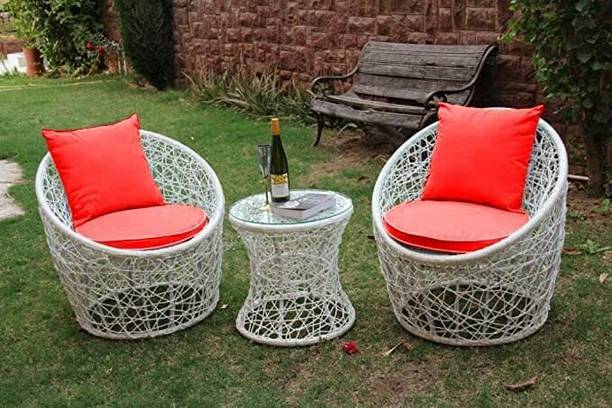 WildMonk Synthetic Fiber Table & Chair Set