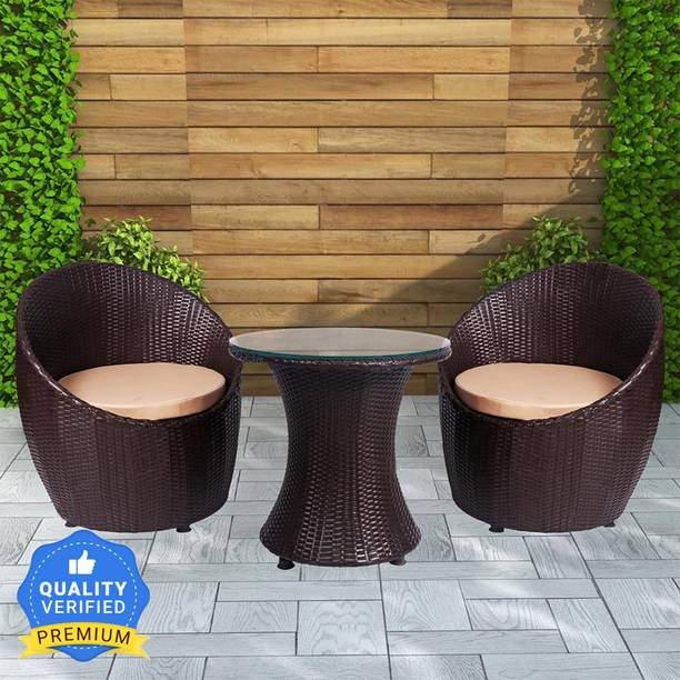 BRISHI Cane Table & Chair Set