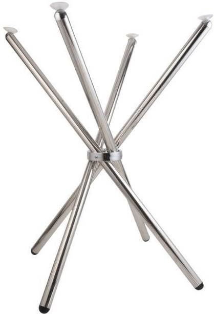 ND Hydra Modular Dining Table Cross Metal Stand Metal Outdoor Table