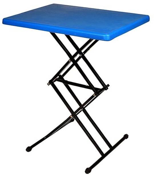 Supreme PLASTIC TOP HEIGHT ADJUSTABLE OUTDOOR TABLE FOR HOME/OFFICE/CAFE/WFH/LIVING ROOM Plastic Outdoor Table