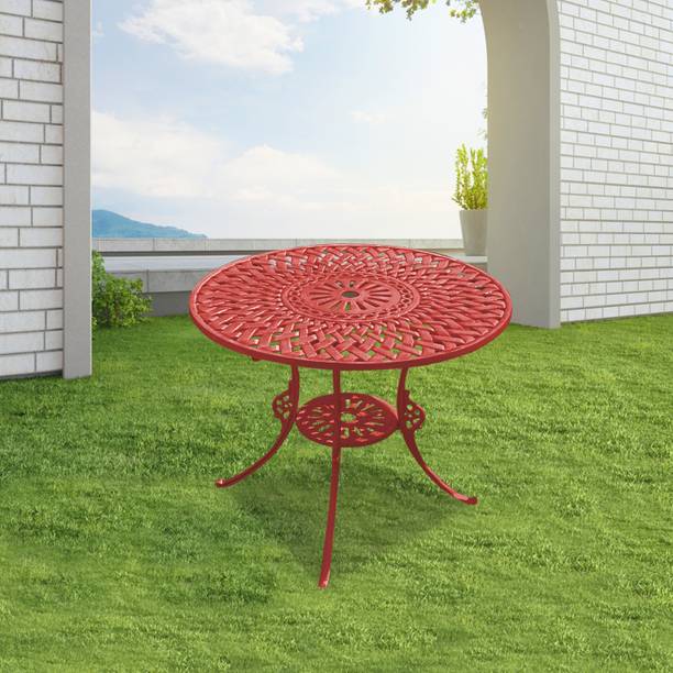 BRISHI Patio Table/Outdoor Table For Home Garden Metal Outdoor Table