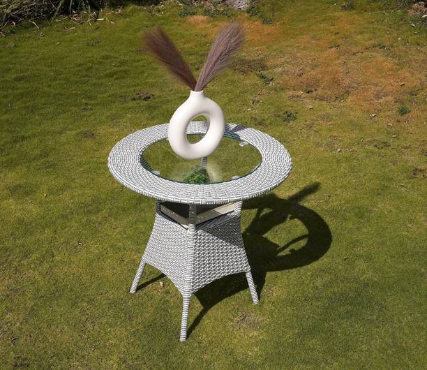 Wooden Street Sienna Outdoor/Garden/Patio Table For Home Metal Outdoor Table