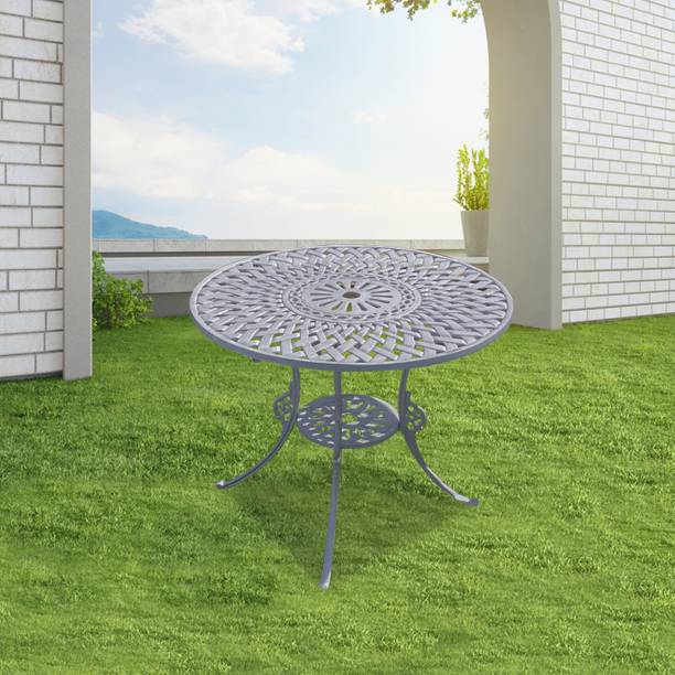 BRISHI Patio Table/Outdoor Table For Home Garden Metal Outdoor Table