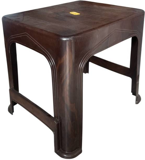 Anmol ANMOL PEG TABLE SET OF 1 COLOR BROWN Plastic Outdoor Table