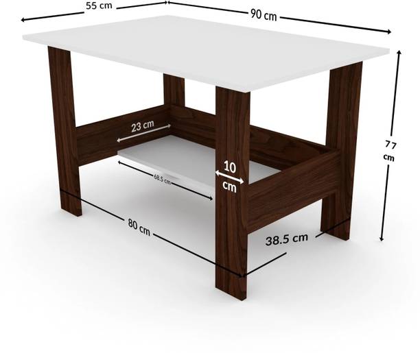 HOMIBOSS Ertiga office Table ( Size 55 x 90 CM ) for study, home, desk & computer, laptop Engineered Wood Computer Desk