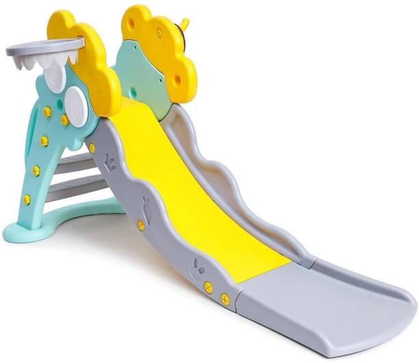 PLAYGRO Carrot Themed Kids Slide (6211) (SIZE- L 163 x W 78 x 84 CM