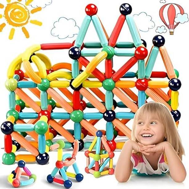 Lacasada Magnetic Sticks Building Blocks for Kids Toys Magnetic Set (25 Pcs)