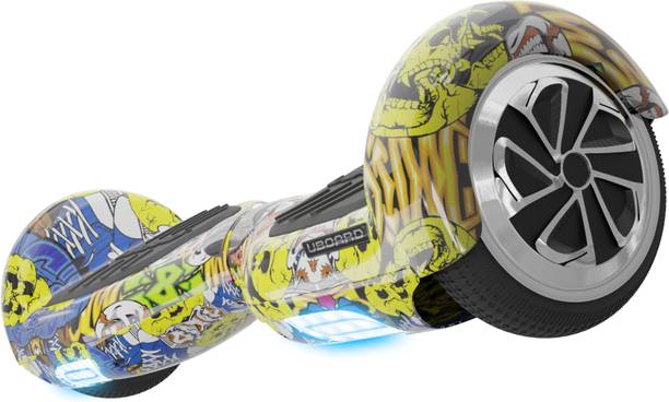 Uboard Classic 6.5 Hoverboard with App Connectivity, Inbuilt Bluetooth Speaker EdHardy