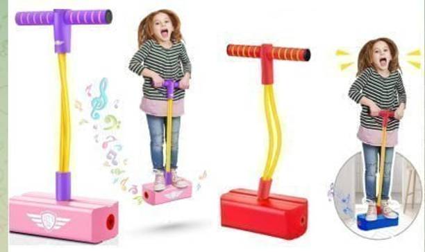 Suvaniq Foam Pogo Jumper for Kids Safe Bounce Hopper Toy Indoor Outdoor Play