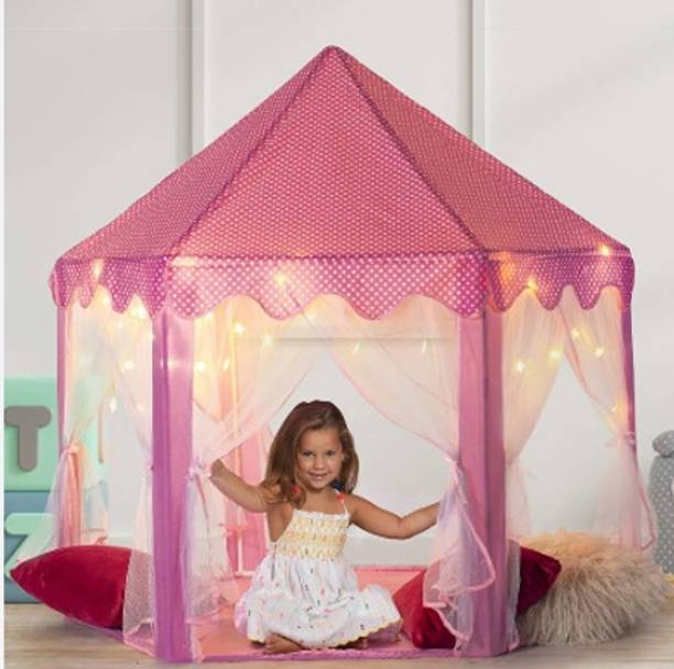 Tiny Tales Princess Castle Play(IND*9703) Tent House for Kids